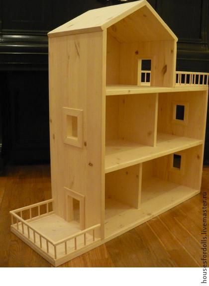 Wooden Doll House, Diy Barbie House, Modern Dollhouse Furniture, Dolly Doll, Diy Barbie Furniture, Homemade Dolls, Doll House Plans, Dollhouse Projects, Barbie Doll House