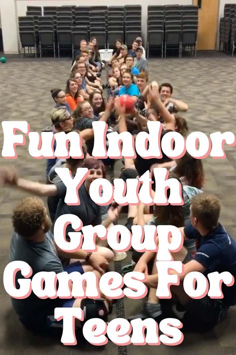 These trendy and easy indoor youth group games for teens are fun for building connections and engagement with your church group. Fun Games To Play With A Big Group, Fun Games For A Big Group, Fun High School Assembly Games, Group Games Ideas, Big Group Games For Youth Group, Large Group Games For Church, Summer Youth Group Activities, Competitive Games For Groups, Teacher Vs Student Games Pep Rally