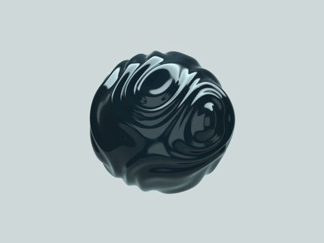 NOISY MARBLES by Jessica Salvi on Dribbble Liquid Animation, 3d Liquid, 3d Sphere, Liquid Design, Sphere Design, Motion Animation, Motion Graphics Design, 3d Texture, Animation Design