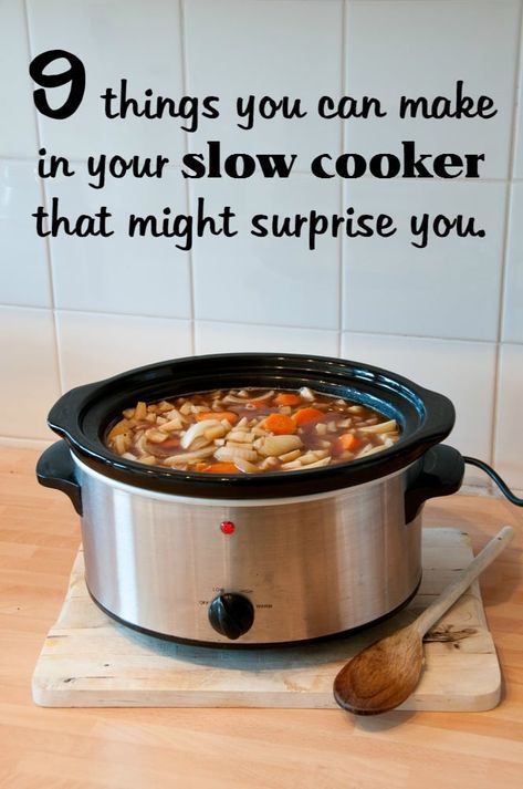 Nine things you can make in your slow cooker that might surprise you.... | The Diary of a Frugal Family Cheap Clean Eating, Frugal Family, Crock Pot Recipes, The Diary, Crock Pot Slow Cooker, Slow Cookers, Recipes To Try, Healthy Crockpot, Crockpot Recipes Slow Cooker