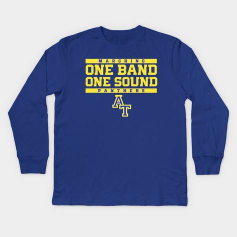 The Baddest Band In The Land! -- Choose from our vast selection of kids Long Sleeve T-Shirts to match anything from your child's favorite design to unique, funny designs to make the perfect custom graphic Youth Long Sleeve T-Shirt. Customize to the color they love! For boys and girls. The Baddest, Go Blue, Long Sleeve T Shirts, Funny Design, Long Sleeve T Shirt, Boy Or Girl, Long Sleeve Tshirt, Sound, T Shirts