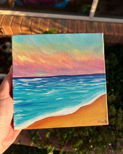 Practicing my sunsets and loving every minute of it! 🌅✨ Still a work in progress, but it’s all about enjoying the journey. Available for purchase on my Etsy website ! #sunset #SunsetSkate #SkatePractice #KeepPushing #SkateJourney #BoardLife #ocean #sunset #EveningSession #SkateVibes #GratefulSkater” Ocean Sunset Paintings Acrylics, Oil Pastel Ocean, Sunset Ocean Painting, Sunset Simple, Sunset Paintings, Pastel Ocean, Skate Vibes, Sunset Painting Acrylic, Sunset Ocean