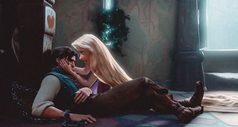 Flyn And Rupunzel, Eugene Tangled, Flynn Rider And Rapunzel, Disney Princess Films, Eugene Fitzherbert, Romance Movies Best, Tangled Wallpaper, Grunge Posters, Comfort Movies