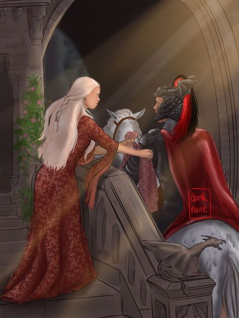 Aemond Targaryen And Alys Fanart, Rhaenyra Targaryen And Daemon Fan Art, Rhaenyra And Daemon Fan Art, Daemyra Fanart, House Of The Dragon Drawing, Daemon And Rhaenyra Fanart, House Of The Dragon Art, Aemond Targaryen Fan Arts, Daemon And Rhaenyra Targaryen