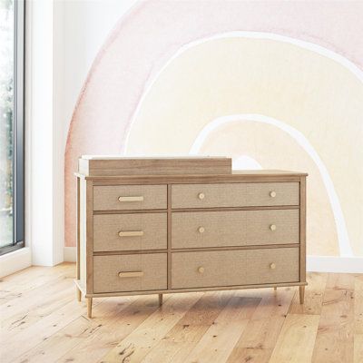 Natural Wood Dresser, Dresser Changing Table, Calm Coastal, Changing Table Topper, Diaper Changing Station, Nursery Dresser, Changing Table Dresser, Teen Furniture, Kids Dressers