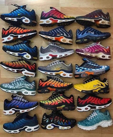 Air Max Plus Outfits, Tns Nike, Nike Tn Shoes, Nike Airmax Plus, Tenis Nike Air, Nike Tn, Sneakers Nike Air Max, All Nike Shoes, Shoes Sneakers Jordans