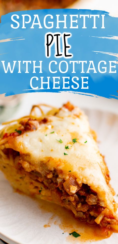 This Spaghetti Pie is a hearty and comforting twist on a classic. Cooked spaghetti is formed into a crust, then baked with a savory filling of Italian sausage, pasta sauce, mozzarella, parmesan, and cottage cheese. Best Spaghetti | Cooking Spaghetti | Homemade Spaghetti | Spaghetti Recipes | Baked Spaghetti | Leftover Spaghetti Casserole Recipe | Cheese Spaghetti | Spaghetti Torte | Easy Spaghetti | Spaghetti Casserole | Pasta Casserole | Firefighter Spaghetti Command Cooking, Leftover Baked Spaghetti, Spaghetti Pie With Ricotta Cheese, Cottage Cheese Spaghetti Bake, Leftover Spaghetti Pie, Baked Spaghetti Cottage Cheese, Spaghetti Casserole With Cottage Cheese, Spaghetti Pie With Cottage Cheese, Chicken Spaghetti Pie