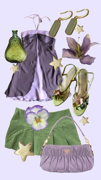 Daphne Blake, Mode Hippie, Earthy Outfits, Purple Outfits, Green Outfit, Swaggy Outfits, Green Flower, Really Cute Outfits, Outfit Summer