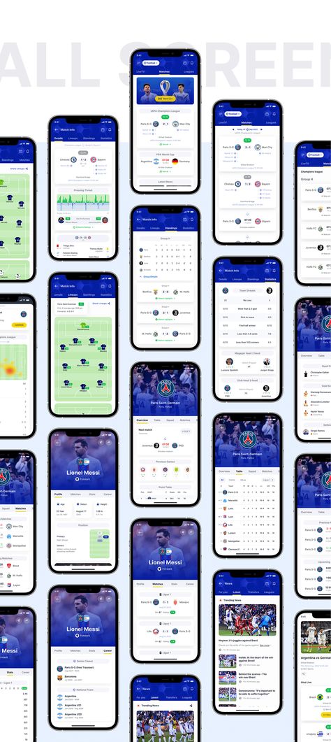 Sport App Design, Statistics App, Ux Case Study, Live Streaming App, Football App, Charity Foundation, Sports Predictions, Mobile App Games, Mobile Application Design