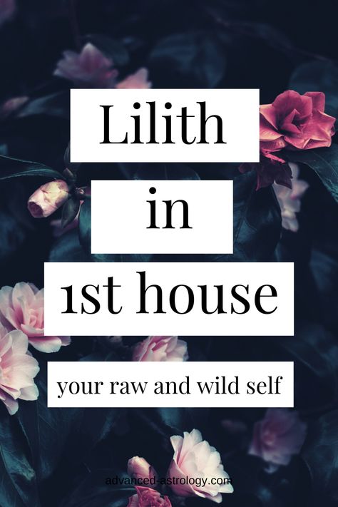 What does it mean if you have your Lilith in 1st house in your natal chart? Lilith is one of the fictional points in astrology (there is an asteroid called Lilith too, but this article is not about the asteroid Lilith). It carries less weight than the planets, but in some cases, Lilith can reveal... Lilith 1st House, Signs Lilith Is Calling You, Lilith In Taurus Aesthetic, Lilith Aries, First House Astrology, Lilith In Aries, Lilith Astrology, Lilith In Scorpio, House Astrology