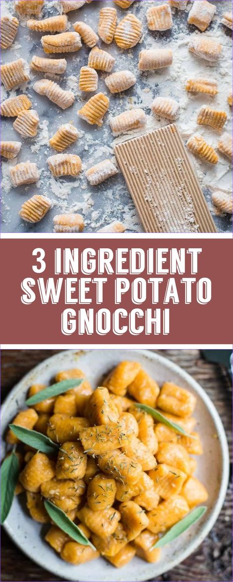 Homemade Sweet Potato Gnocchi Easy, Gf Sweet Potato Gnocchi, Gluten Free Fancy Dinner, Homemade Sweet Potato Gnocchi, Sweet Potatoes Gnocchi, Vegan Sweet Potato Gnocchi Recipe, Gnocchi Recipes Sweet Potato, Purple Sweet Potato Gnocchi, Gluten Free Sweet Potato Gnocchi