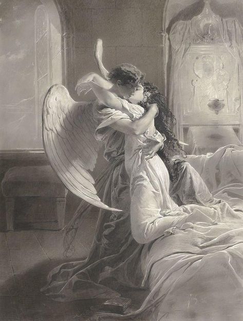 Demon And Angel Love Aesthetic, Botticelli Primavera, Romantic Encounter, Fallen Angel Art, Greek Aesthetic, Angelic Aesthetic, Demon Aesthetic, The Fallen Angel, Rennaissance Art