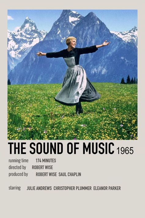 alternative movie poster by me The Sound Of Music Poster, Sound Of Music Poster, Georg Von Trapp, Movie Polaroids, Sound Of Music Movie, Quote Movie, Broadway Posters, Iconic Movie Posters, Movie Card