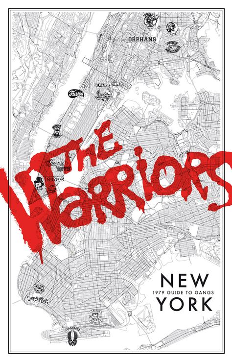 Cool Series of New York Inspired Movie Art The Warriors The Warriors 1979, Warrior Movie, Film Posters Art, The Warriors, Alternative Movie Posters, Movie Poster Art, Film Art, Film Posters, Pics Art