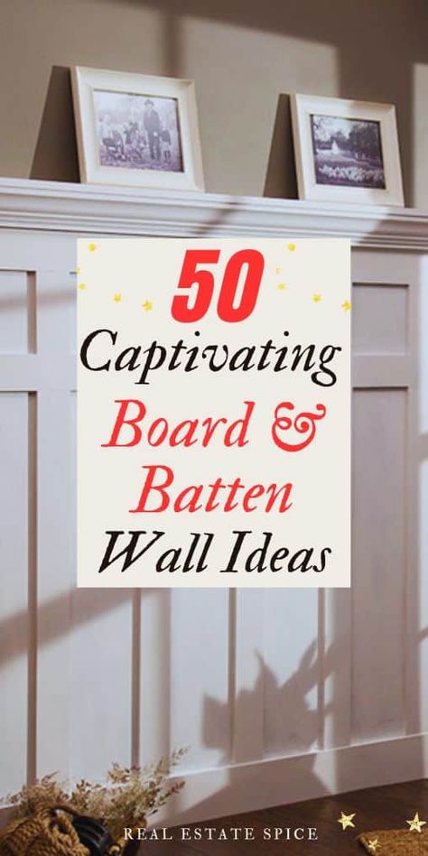 Board And Batten Modern Farmhouse, Home Office With Board And Batten, Picture Frame Feature Wall, Faux Wall Panels Board And Batten, Types Of Board And Batten Wall, Wall Board And Batten Ideas, Board And Batten Entry Hallway, Board And Batten Ledge Decor, Decorating Board And Batten Walls