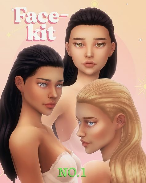 Face-kit No.1 | Miiko on Patreon The Sims 4 Miiko Cc, Ts4 Face Presets Cc, Sims Face Preset Cc, Sims 4 Cc Face Kit, Sims 4 Miiko Cc, Sims Cc Face Shape, Sims4 Cc Face Shape, Face Shape Sims 4 Cc, Ts4 Cc Face Preset