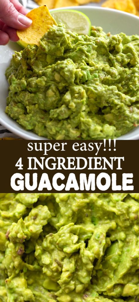 Good Guacamole Recipes, How To Make Homemade Guacamole, Guacamole Recipe With Salsa, Avacodo Dip Easy, Keto Guacamole Recipe Easy, Best Homemade Guacamole Recipe, Guacamole Recipe Easy No Cilantro, How To Make Guacamole Easy Simple, Avocado Guacamole Recipes