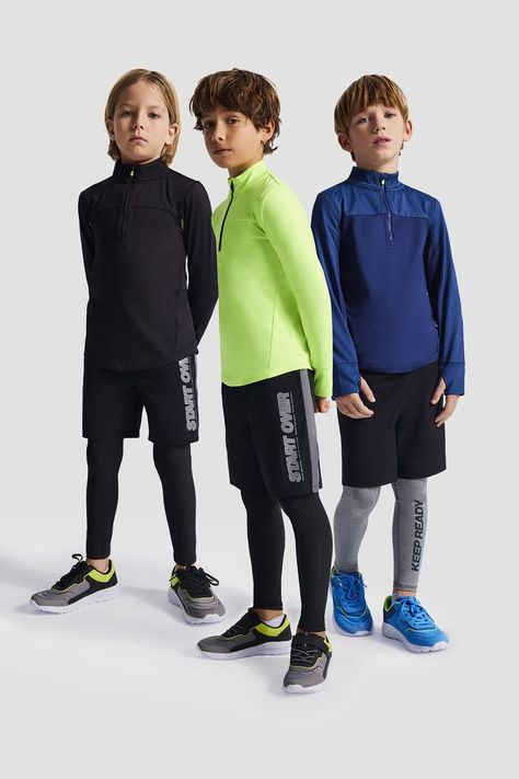 Activewear Moodboard, Boys Athletic Outfits, Boys Fall Fashion, Sports Wear Fashion, Kids Sportswear, Kids Tennis, Gym Outfit Men, Boy Activewear, Kids Activewear