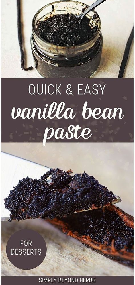 Diy Vanilla Bean Paste, How To Make Vanilla Bean Paste, Homemade Vanilla Bean Paste, How To Make Vanilla Paste, Vanilla Paste Recipe, Vanilla Bean Paste Recipe, Bean Paste Recipe, Vanilla Bean Recipes, Diy Extracts