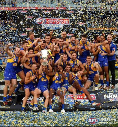 West Coast Eagles, Premiers 2018 Check out Josh Kennedy! West Coast Eagles Wallpaper, Where Eagles Dare Poster, Afl Aesthetic, Eagles Aesthetic Band, Sea Eagles Nrl, Nrl Manly Sea Eagles, West Coast Eagles, Collingwood Football Club, Australian Football