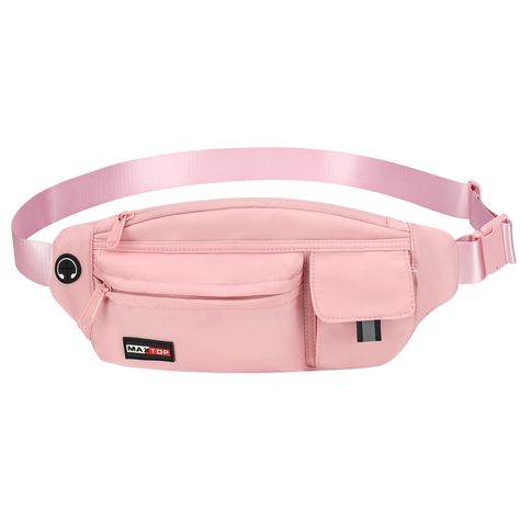 PRICES MAY VARY. Roomy Capacity & Multiple Pockets—The MAXTOP fanny pack size is about 14"x 6.1" with single roomy main pocket,3 separate small pockets and 1 inner pockets for all your small essentials, such as all size phones, passport, keys,ID and other small items. The small right pocket is perfect for pedometers,dog waste bags or small objects and theft-proof hidden zippered Pocket - on the back side is great for you to Keep Your Valuables Away From the Thieves Versatile Style Waist Pack, Ad Hiking Dog, Running Waist Pack, Crossbody Fanny Pack, Lululemon Bags, Travel Belt, Running Accessories, Hiking Dogs, Buckle Bags, Travel Party