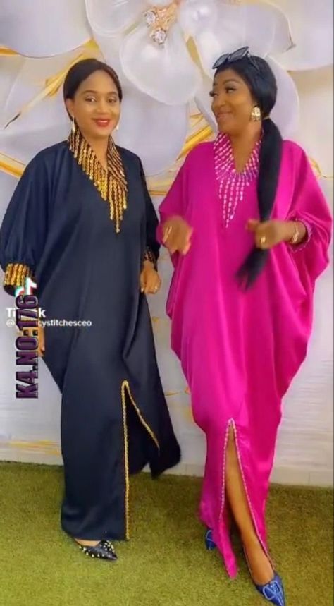 Ankara Silk And Chiffon Styles, Silk Bubu Styles Nigerian, Latest Bubu Gown Style, Bubu Styles, Senegalese Styles, Bubu Gown, Boubou Styles For Women, Bubu Gown Styles, Classy Short Dresses