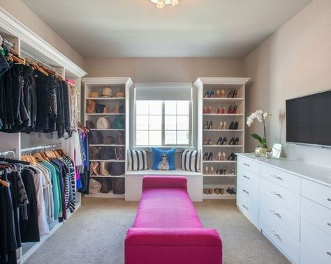 Room Into Walk In Closet, Bedroom Into Closet, Spare Room Walk In Closet, Bedroom Turned Closet, Spare Bedroom Closets, Spare Room Closet, A Walk In Closet, Custom Closet Design, Dressing Room Closet