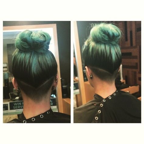 Undercut Haircut, Undercut Hairstyles Women, Undercut Long Hair, Hair Tattoos, Undercut Hairstyles, Shaved Hair, Grunge Hair, Dream Hair, Undercut