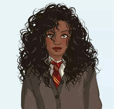 Hermione Granger Black Hermione Granger Fanart, Black Hermione Fan Art, Hermione Granger Black, Black Hermione Granger, Black Hermione, Art Black Love, Desenhos Harry Potter, Ad Astra, Black Artwork