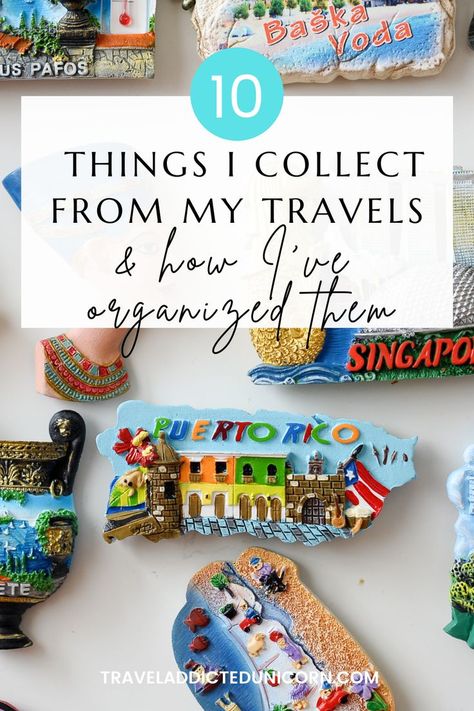 Travelling Souvenirs Display, Small Souvenir Ideas, Traveling Keepsakes Ideas, Traveling Souvenirs Ideas, Souvenir Shelf Ideas, Displaying Magnets Collection, Souvenir Pin Display Ideas, Travel Ornament Display, Vacation Display Ideas