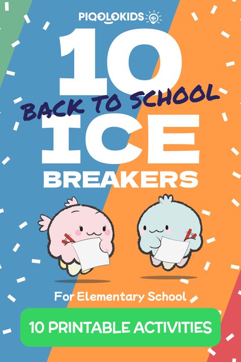 We've got 10 must-try ice-breaking activities that will bring levels of excitement to your classroom. Help your students get to know each other in a fun and interactive way, build trust, and create a sense of belonging. #backtoschool #elementaryschool #earlyelementary #teacherresources Breaking Ice Activities, Ice Breaking Activities, Ice Breaker Questions, Icebreaker Activities, Primary Students, Ice Breakers, Class Activities, 4th Grade Math, Student Activities