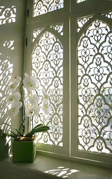 Beautiful Windows, Moroccan Decor, Window Panels, Window Design, Window Sill, Window Coverings, Shutters, Windows And Doors, Window Treatments