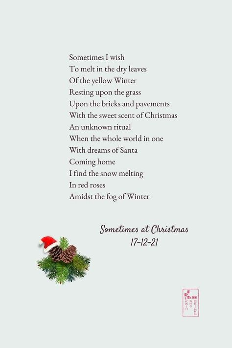 December Poems, Xmas Poems, Christmas Poems For Cards, Short Christmas Poems, Christmas Poetry, Christmas Articles, Christmas Poem, Christmas City, Hate Christmas