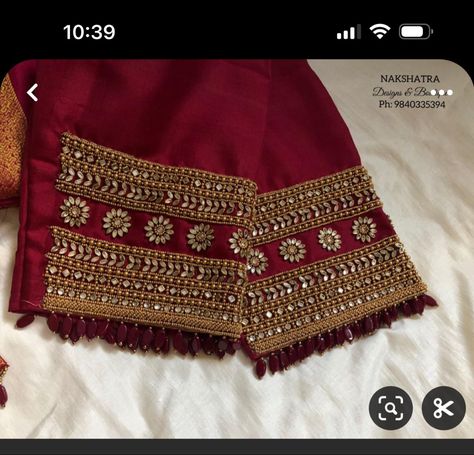 Aari Embroidery Sleeve Design, Copper Embroidery Work Blouse, Maroon Embroidery Blouse, Maroon Blouse Aari Work Designs, Magam Work Designs For Bride, Maroon Blouse Designs Bridal, Magam Work Designs, Pink Blouse Designs, Latest Bridal Blouse Designs