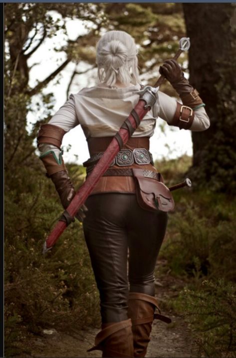 Ciri (Witcher3) The Witcher Cosplay, Jhin League Of Legends, Yennefer Of Vengerberg, Fashion Star, Fantasy Aesthetic, Throne Of Glass, Medieval Fantasy, Best Cosplay, Fantasy Clothing