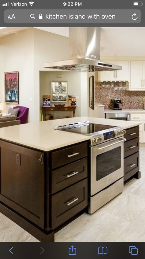 Kitchen Island With Gas Stove, Island With Gas Stove, Island Ideas With Stove, Kitchen Island Ideas With Stove, Kitchen Island With Cooktop, Range Gas, Modern Kitchen Island Design, Island With Stove, Kitchen Island With Stove