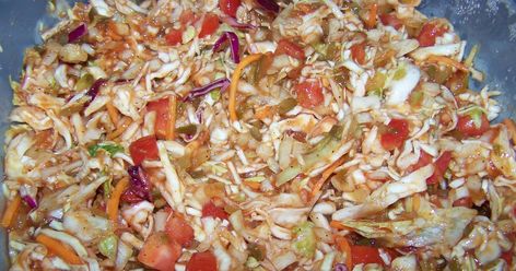 Southern Hot Slaw Recipe, German Hot Slaw Recipe, Hot Coleslaw Recipe, Hot Slaw Recipe, Hot Slaw, Cabbage Slaw Recipes, Low Carb Instant Pot Recipes, Simple Sides, Coleslaw Recipe Easy