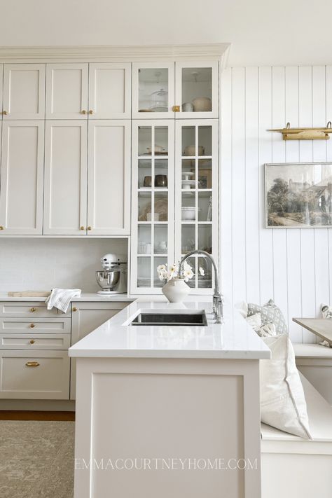 Best Soft White For Kitchen Cabinets, Cream Colored Kitchens, Cream Colored Kitchen Cabinets, Cream Kitchen Cabinets, Ikea Kitchen Planner, Ikea Kitchen Remodel, Cabinet Painting, 2024 Kitchen, Mixing Metals