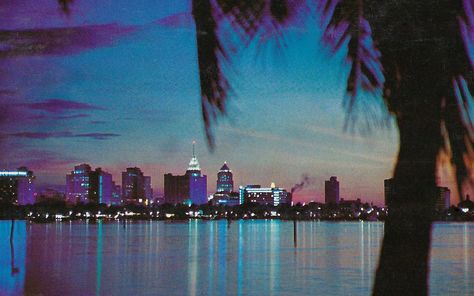 80s City Aesthetic, Miami Vintage Aesthetic, 80s Florida Aesthetic, 90s Miami Aesthetic, Retro Miami Aesthetic, Vintage Miami Aesthetic, 80s Beach Aesthetic, Miami 80s Aesthetic, Vice City Aesthetic