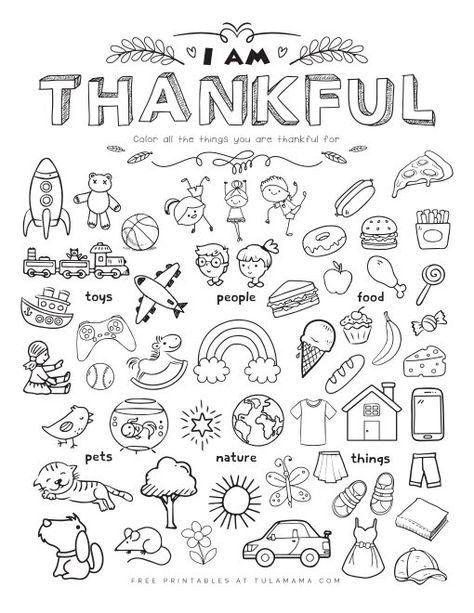 Free Printable I Am Thankful For Worksheet - Tulamama Thankful For Worksheet, Thankful Crafts, Thankful Activities, Thankful Printable, Thankful For Family, Thanksgiving Worksheets, Family Worksheet, Gratitude Activities, Thanksgiving Preschool