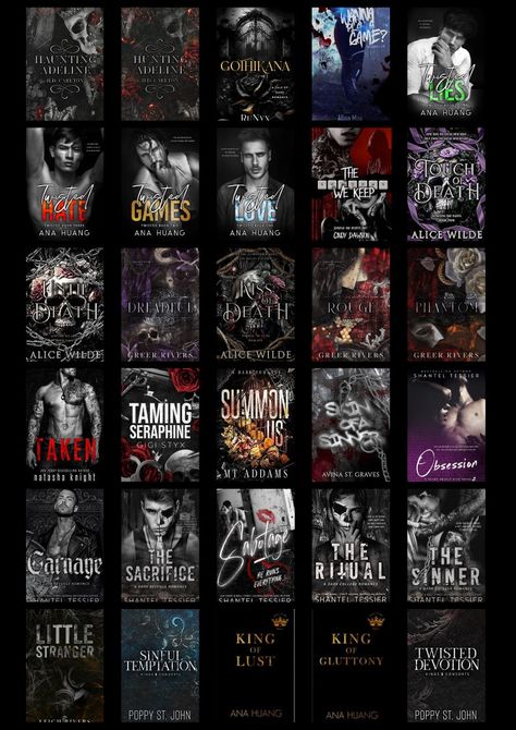 Dark Romance Book Covers Stickers for Journaling - Etsy Canada Dark Romance Checklist, Dark College Romance Books, Dark Academia Romance Books, Spicy Mafia Romance Books, Booktok Dark Romance, Dark Romance Recommendations, Dark Romance Book Covers, Best Dark Romance Books, Dark Romance Book Recommendations