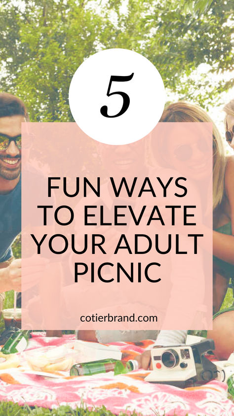 5 easy and fun ways to elevate your adult picnic and make it one to remember. Diy Outdoor Picnic Party, Picnic Activities Ideas, Picnic Ideas For Friends Activities, Fun Picnic Activities, Picnic Party Ideas For Adults, Adult Picnic Ideas, Picnic Activities For Couples, Picnic Games For Adults, Picnic Ideas For Friends