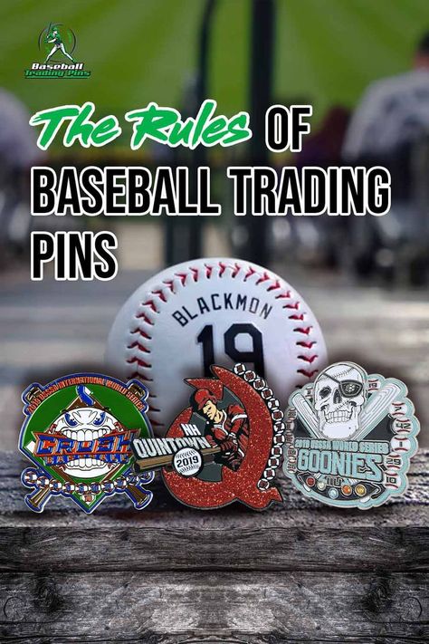 The Rules of Baseball Pin Trading Cooperstown Trading Pins, Cooperstown Pins Ideas, Softball Trading Pins, Baseball Trading Pins, Cooperstown All Star Village, Baseball Pins, Cooperstown Dreams Park, Travel Softball, Travel Ball