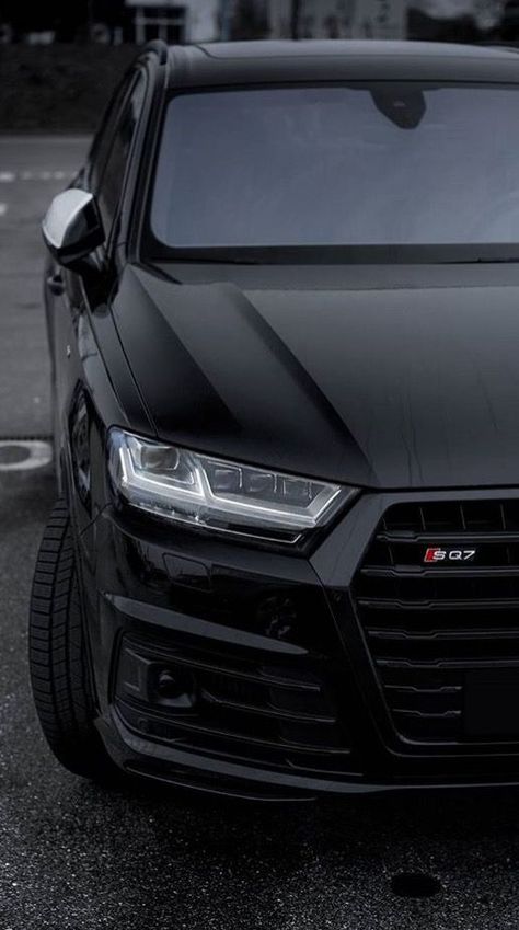 Audi Q7 Black, Audi Sq7, Audi Car, Car Life, Luxury Car Brands, Cars Wallpaper, Audi Sport, Cool Sports Cars, Audi Q3