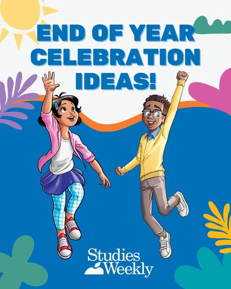 As the school year winds down and testing is behind us, it's the perfect time to celebrate all the hard work and accomplishments with your students. 

Discover Celebration Ideas Here: studiesweekly.com/end-of-year-celebration-ideas-for-elementary-teachers/ End Of Year Celebration Ideas, Outdoor Music Area, Good Character Traits, Outdoor Music, Celebration Ideas, Science Curriculum, Outdoor Gym, Final Days, Teaching Strategies