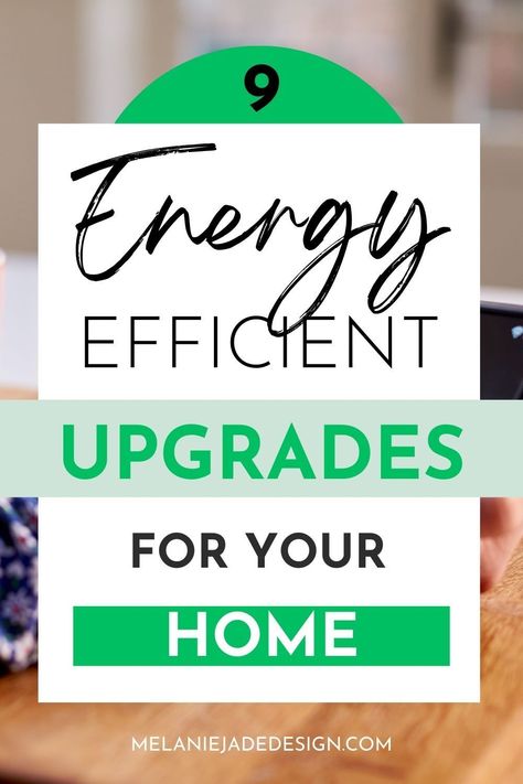 As energy costs continue to rise, inefficient energy usage, including traditional heating and cooling systems, contributes to global warming and burdens homeowners financially. Finding energy efficient upgrades for our homes is more important than ever. Energy Efficient House Design, Money Increase, Energy Saving Appliances, Jade Design, Energy Audit, Reduce Energy Consumption, Energy Efficient Appliances, House Wiring, Texas Ranch