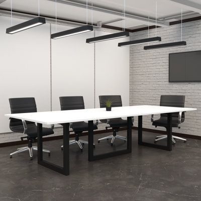 Confrence Table, Table Wood Metal, Commercial Office Furniture, Global Office Furniture, Meeting Table, Open Frame, Conference Table, Large Table, City Furniture