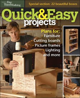 Quick & Easy Projects (Digital Issue) Furniture Picture, Woodworking For Beginners, Wood Projects For Beginners, Wood Projects That Sell, Small Woodworking Projects, Easy Wood Projects, Woodworking Skills, Small Wood Projects, Woodworking Plans Free