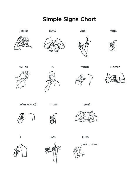 Meeting 17: Simple sign language phrases Simple Sign Language, Asl Sign Language Words, Sign Language Chart, Sign Language Lessons, Sign Language Phrases, Sms Language, Sign Language Words, British Sign Language, Asl Sign Language