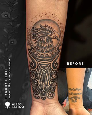 Tattoo For Elbow For Men, Wrist Coverup Tattoos Men, Hand Cover Tattoos For Men, Arm Coverup Tattoo Men, Coverup Tattoo Forearm, Hand Coverup Tattoo For Men, Cover Up Tattoos For Men Wrist, Tattoo Cover Up Ideas Hand, Mens Cover Up Tattoos Ideas Arm